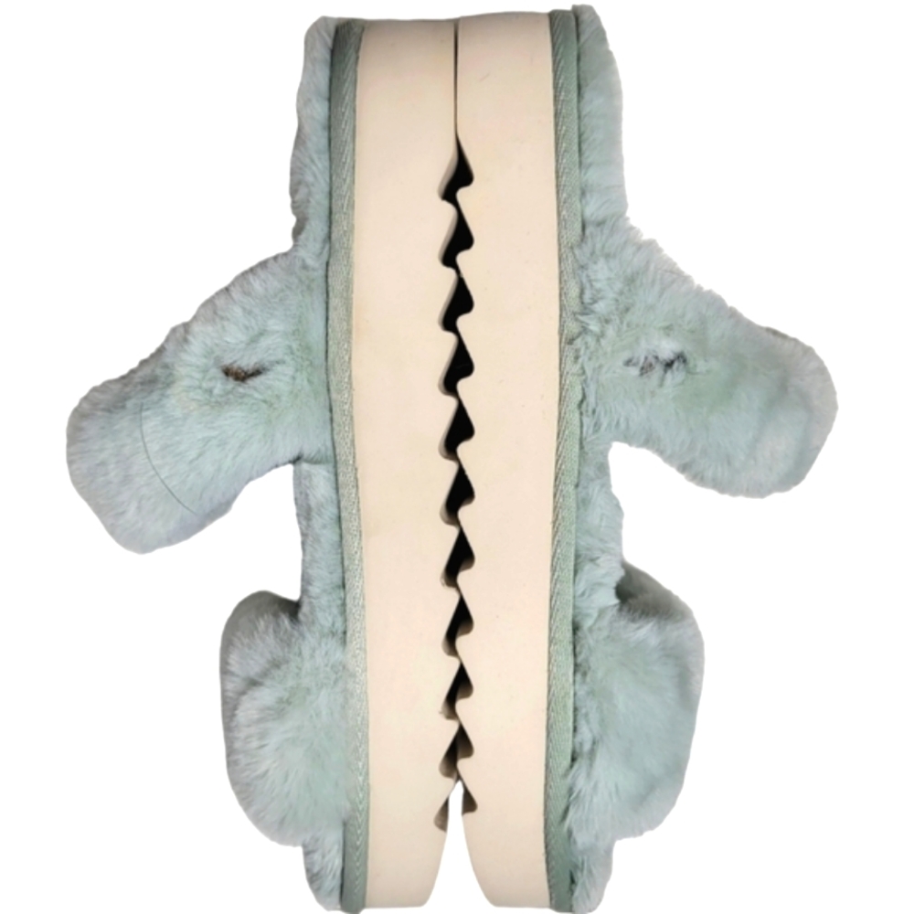 KOOLABURRA by UGG Mint Green Fuzzy Slide Slippers Size 6 - Picture 10 of 14